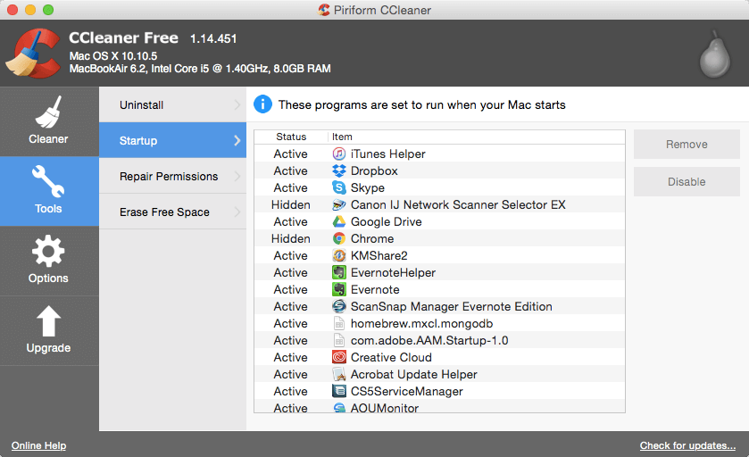get cc cleaner for mac